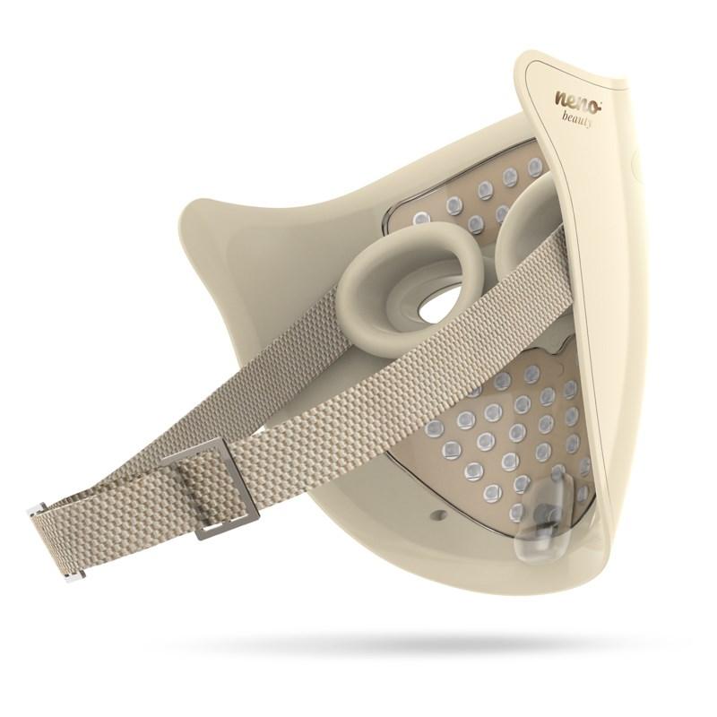 neno Beauty ALVA LED-lysterapi maske ansigtspleje, beige