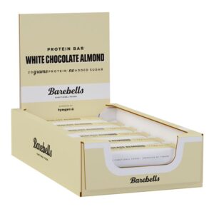 12 x Barebells Proteinbar 55 g - White chocolate almond
