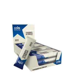 12 x Proteinbar 55 g - Nöt-crème