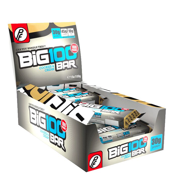 15 x Big 100 Proteinbar 100 g - Cookies and Cream