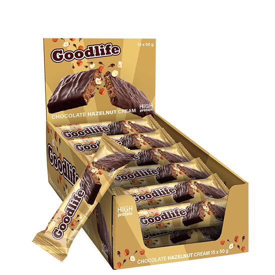 15 x Proteinbar 50 g - Chocolate Hazelnut Cream