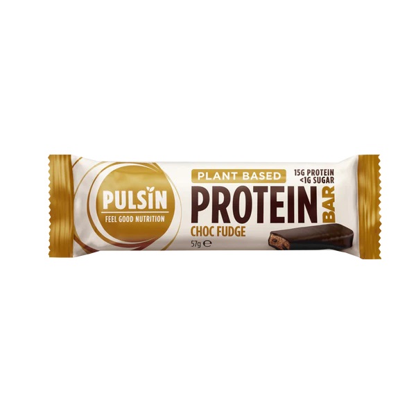 DATOVARER BEDST FØR 25.04.2026 - PULSIN - Proteinbar glutenfri Choc Fudge