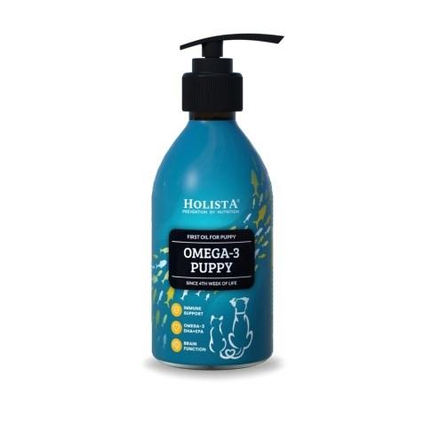 HOLISTA Omega-3 Hvalp kosttilskud til hunde og katte, 200 ml
