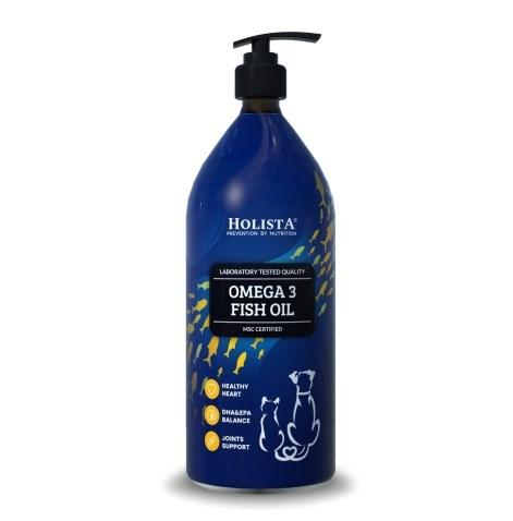 HOLISTA Omega-3 fiskeolie til hunde og katte 1.000 ml