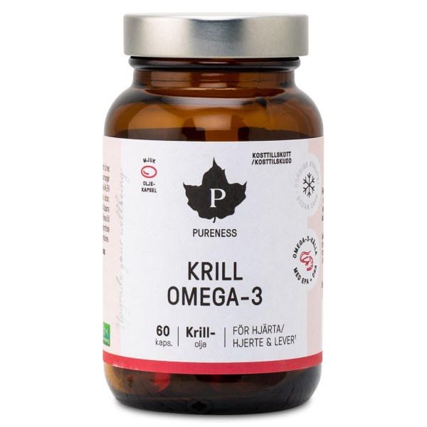 Pureness Krill Omega-3, 120 kapsler