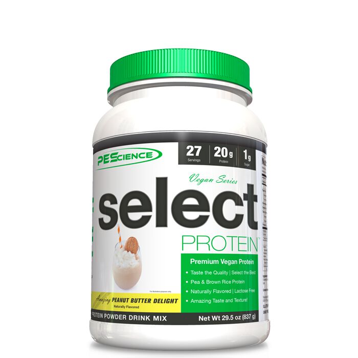 Select Veganskt Proteinpulver 27 portioner - Peanut Butter