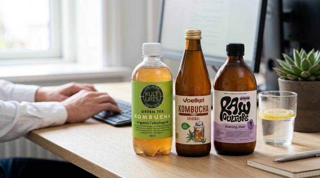 Bedste Kombucha 2026