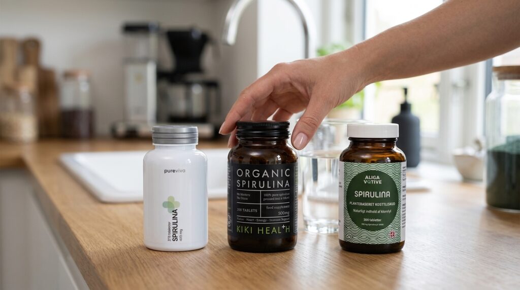 Bedste Spirulina 2026